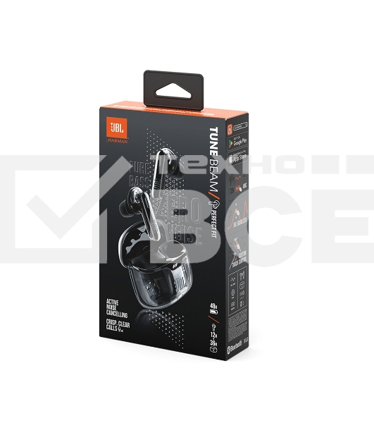 Наушники JBL TUNE BEAM (GHOST Black)
