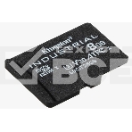 Флеш карта microSDHC 8Gb Class10 Kingston <SDCIT2/8GBSP> Industrial Temperature Class UHS-I без адаптера, фото3