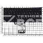 Клавиатура для ноутбука Asus X406 черная, фото3