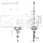 Кухонный смеситель GranFest Quarz GF-Z-5421, Г-образный, кран под фильтрованную воду, серый, фото4