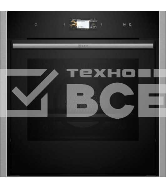 Духовой шкаф электрический Neff B64FS31N0 черный/нержавеющая сталь
