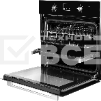 Встраиваемый духовой шкаф MOE 6183 B 60 см, 8 режимов, High-Tech, 70 л, гидролизная очистка, черный, фото3