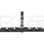 Кабель-канал Cactus CS-CM-400-1BK для столов 40x12.9x19см черный, фото3