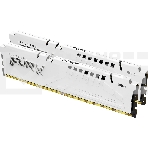 Оперативная память Kingston Fury Beast, DDR5, 32GB (2x16GB), 6000MHz, CL30, DIMM, с радиатором, белый, фото4