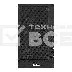Компьютерный корпус Miditower ExeGate EVO-5001A (ATX, без БП, 2хUSB+1хUSB 3.0+HD Audio, черный, 3 вент.12см с RGb подсветкой, боковая панель - закаленное стекло), фото12
