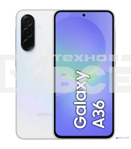 Смартфон Samsung Galaxy A36 SM-A366B, 8/128Gb, белый