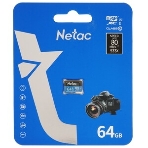Флеш карта microSDHC 64Gb Netac P500 NT02P500STN-064G-S (без SD адаптера) 80Mb/s, фото13