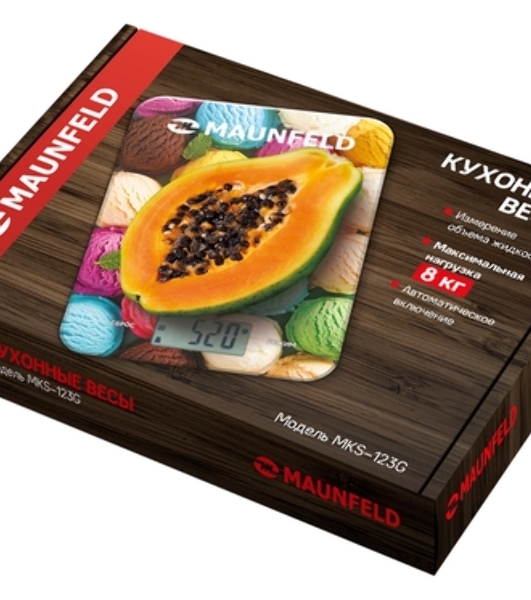 Весы кухонные Maunfeld MKS-123G03