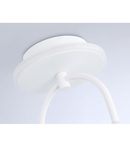 Светильник Ambrella light FL66422 WH/GD белый/золото 3000K/4200K/6400K 15W 240*220*347.7 (Без ПДУ)