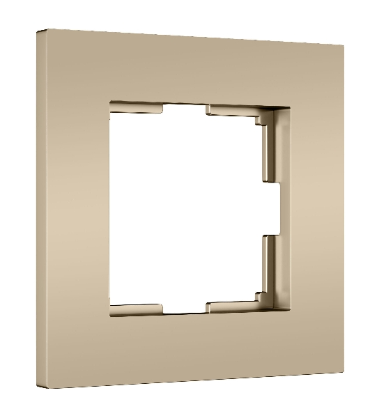 Рамка на 1 пост Slab (шампань софт) W0012911