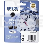 Картридж струйный Epson 27XL T2711 (C13T27114022/C13T27114020) черный, 17.7мл (1100 стр.), для WF7110/7610/7620, фото 1