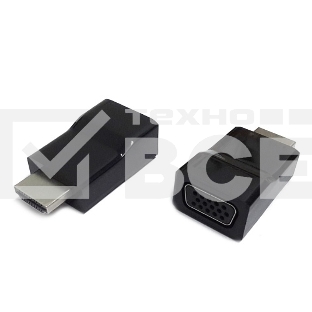 Переходник Gembird  Переходник HDMI-VGA Cablexpert A-HDMI-VGA-001, 19M/15F