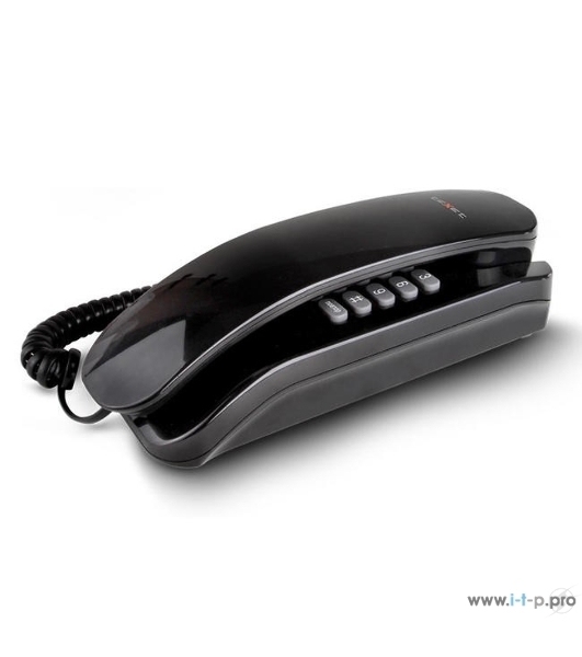 Телефон проводной TEXET TX-215 черный