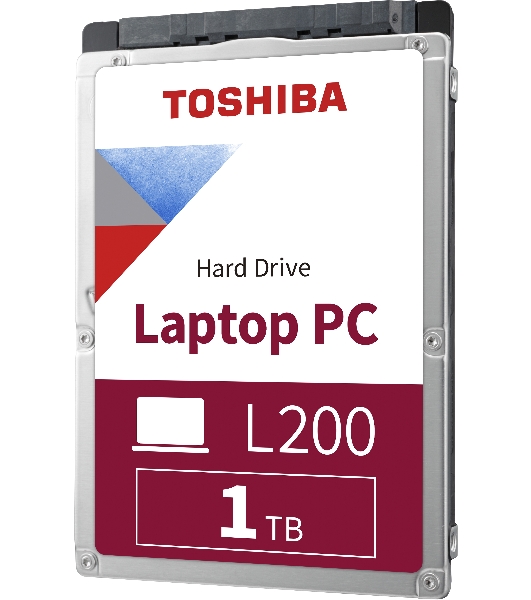 Жесткий диск Toshiba HDD 1Tb L200 Slim (7мм) 2,5' 5400RPM 128MB SATA-III