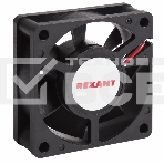 Вентилятор для корпуса Rexant RX 6020MS 12VDC черный, 60 мм, 3900 об/мин, 29 дБ, 2 pin, фото 1