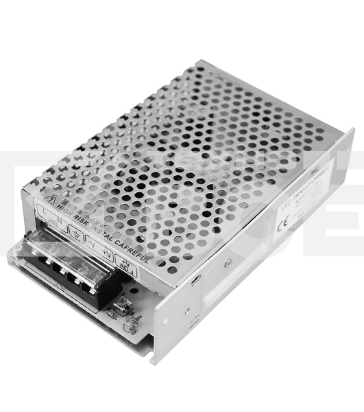 Источник питания 220 V AC/12 V DC 4,5 A 50 W с разъемами под винт, без влагозащиты (IP23)