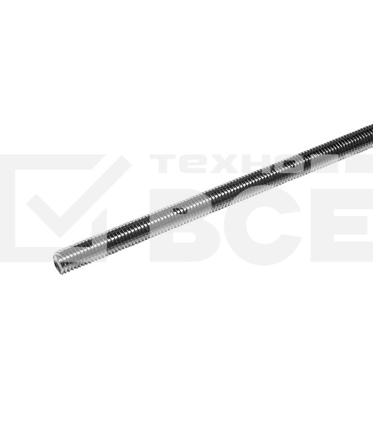 Шпилька (Штанга) оцинкованная с резьбой М10х1 м DIN 975 - накл.  100769  Tech-KREP