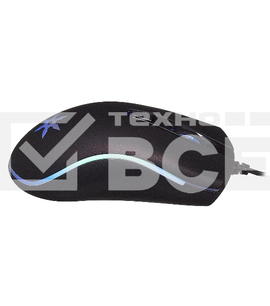 Мышь проводная Oklick 704G TOKUGAWA черный, 1600 dpi, USB, кнопки - 4
