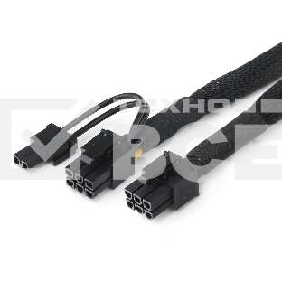 Кабель питания  Cablexpert CC-PSU-86 PCI-Express 6-пин на 6+2 пин, 0.8 м
