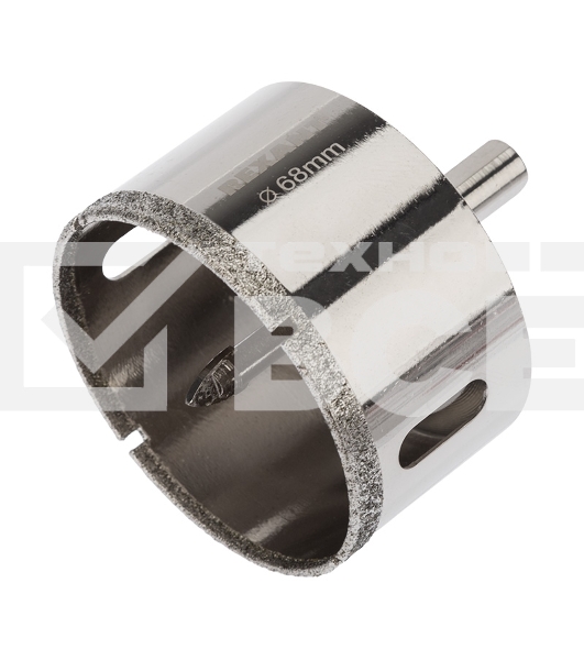 Коронка алмазная 68 мм с центровочным сверлом Kranz