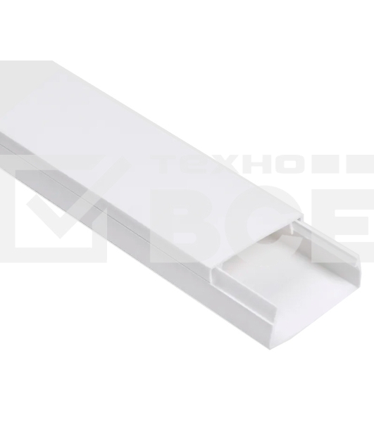 Кабель-канал 60х40 L2000 пластик ECOLINE ИЭК CKK11-060-040-1-K01-018