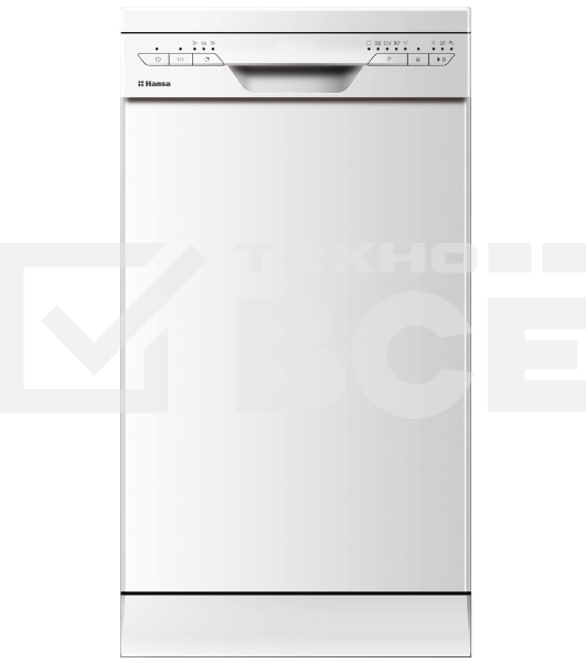 Отдельностоящая посудомоечная машина Hansa ZWM475WH 1100376 45см