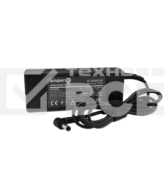 Блок питания (сетевой адаптер) Amperin AI-TS75 для ноутбуков Toshiba 19V 3.95A 5.5x2.5