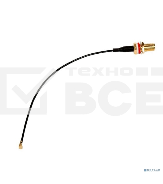Коаксиальный кабель для подключения LTE карты к внешней антенне ACSMAUFL U.fl - SMA female pigtail