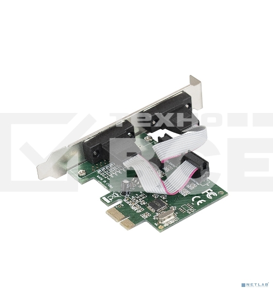 Контроллер ExeGate EXE-307 PCI-E, 2*COM port (OEM)