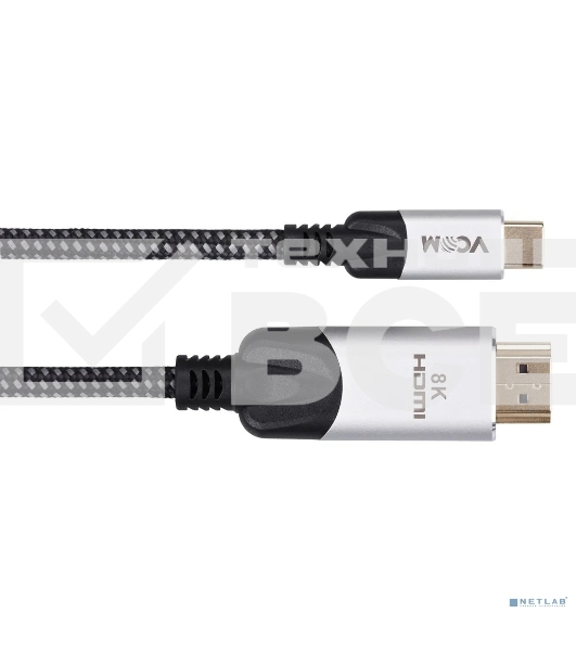 Кабель-адаптер VCOM USB 3.1 Type-Cm --> HDMI A(m) 8K@30Hz, 1,5 м,Alumi Shell,