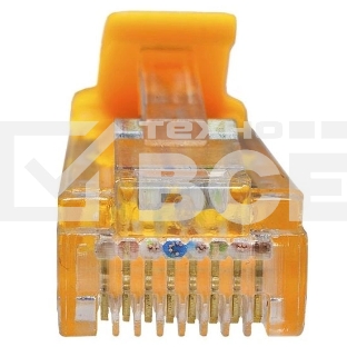 Патч-корд Suprlan 10-0163 UTP RJ-45 вил.-вилка RJ-45 кат.5E 2м желтый LSZH 24AWG