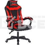 Кресло игровое Defender Master Черный/Красный, полиуретан, 50мм, фото3