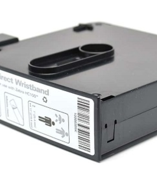 Этикетки в виде браслета полипропилен Dongguan 25х279мм белый/ Wristband cartridge, 25mm*279mm, 200pcs/Roll, Adult - White