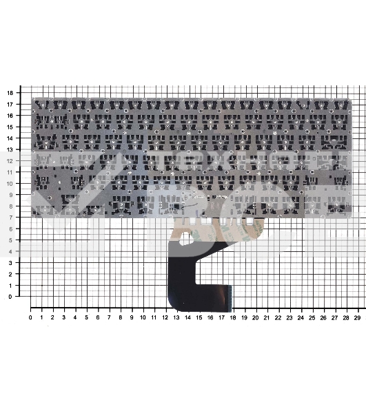 Клавиатура для ноутбука Asus X406 черная