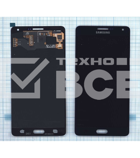 дисплей в сборе с тачскрином для Samsung Galaxy A7 SM-A700F, черный GH97-16922B