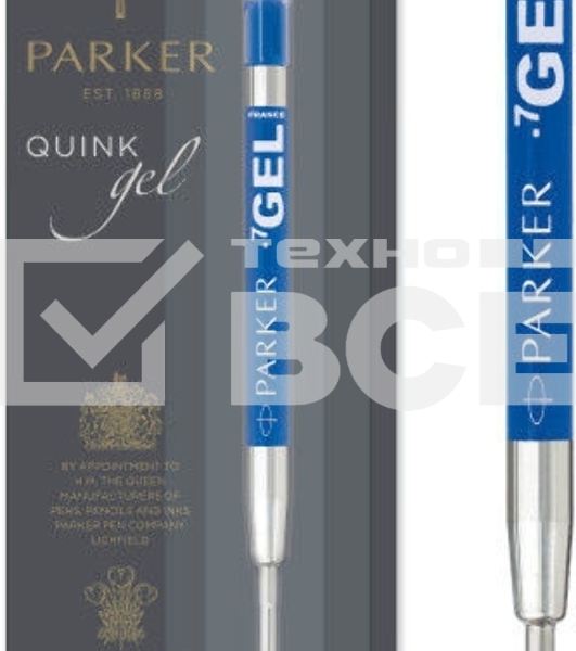 Стержень гелевый Parker Z05 (CW1950346) M 0.7мм синие чернила для ручек шариковых блистер