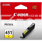 Картридж струйный CLI-451Y (6526B001) для Canon PIXMA iP7240/MG6340/MG5440, Желтый(Yellow), 344стр., фото5