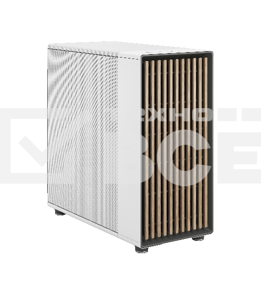 Компьютерный корпус без блока питания Fractal Design North XL, Full-Tower, 3x140мм, 2xUSB-A 3.2 + 1xUSB 3.2 Type-C E-ATX, ATX, mATX, mITX Wood panel, Chalk белый