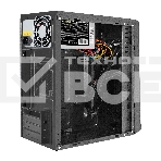 Компьютерный корпус Minitower ExeGate BAA-107U-AA500 (mATX, БП AA500 с вент. 8см, 1хUSB+2хUSB3.0, аудио, черный), фото7