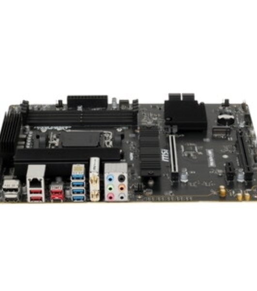 Материнская плата MSI PRO B850M-P WIFI, AM5, AMD B850, 4xDDR5, 4xSATA, 3xM.2, 1xPCIe 5.0 x16, 1xPCIe 4.0 x4, 2xPCIe 3.0 x1, 1xHDMI, 2xUSB-C 10Gbps, 1xUSB-A 5Gbps, 1xUSB-A 10Gbps, 4xUSB-A 2.0, 2x3.5 мм, S/PDIF, 1x5Gb LAN, Wi-Fi 7, Bluetooth 5.4, 7.1, mATX