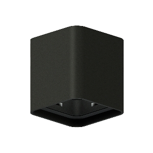Корпус светильника C7841 SBK черный песок 95*95*H100mm MR16 GU5.3