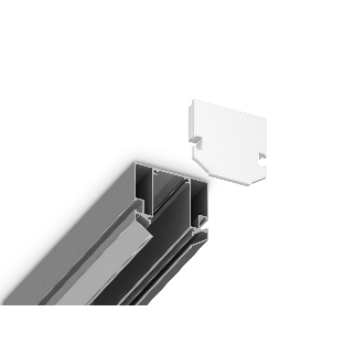 Заглушка для корпуса в натяжной потолок Magnetic 220V GL1063 WH белый 61*61*9 (2шт)