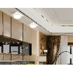 Светильник Ambrella light TN6709 WH белый IP44 GX53 max 15W 105*105*45, фото3