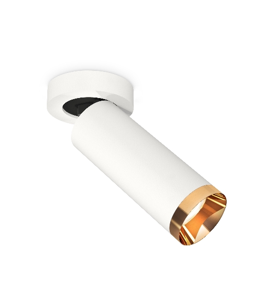 Светильник Ambrella Light XM6342204 SWH/PYG белый песок/золото желтое полированное MR16 GU5.3 (A2228, C6342, N6134)