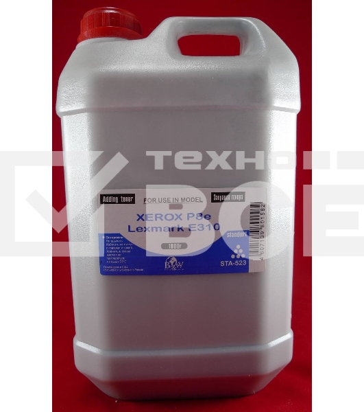 Тонер XEROX P8e/Lexmark E310 (кан, 1кг) B&W Standart фас России