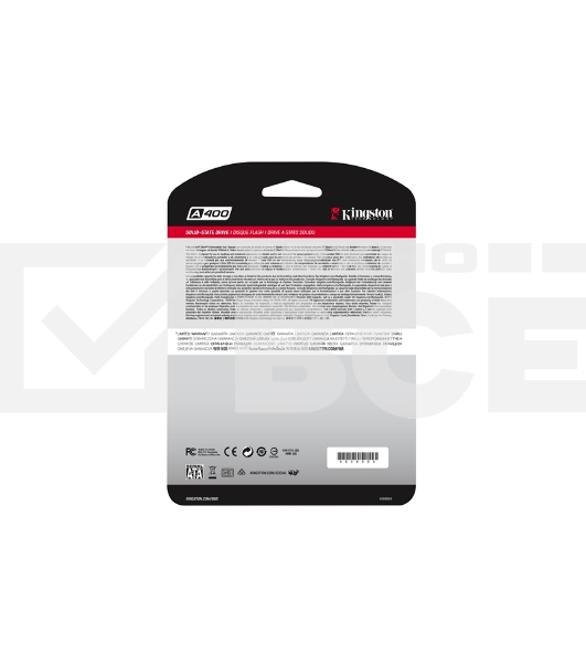 Накопитель SSD Kingston A400, 240GB, SATA III, 2.5