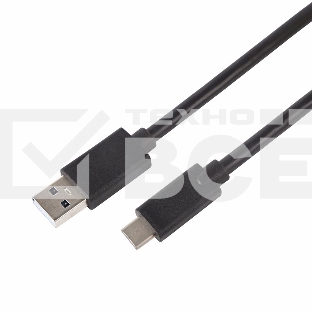 Шнур USB Rexant 3.1 type C (male)-USB 2.0 (male) 1м