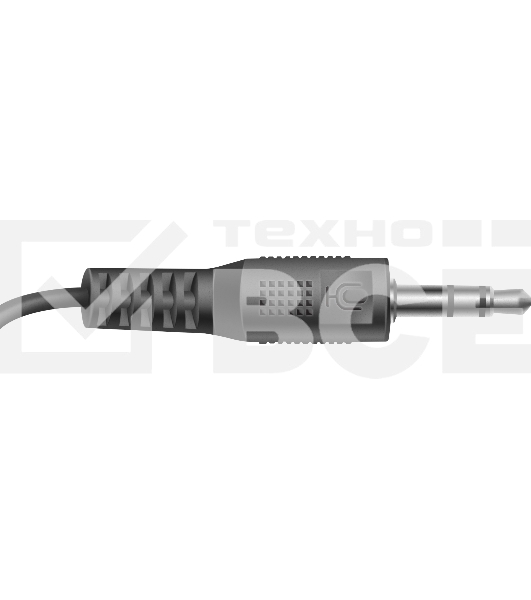 Микрофон Defender MIC-117 черный, кабель 1.8 м