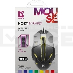 Мышь проводная Defender Host MB-982 черный, 1000 dpi, USB, кнопки - 3, фото5