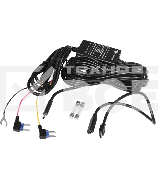 Контроллер питания Navitel Smart Box Max черный 4.5м Вход 1240 В, выход 5В 2А, защита от разряда аккумулятора, таймер (упак.:1шт)